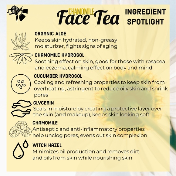 SALE Face Tea Chamomile Setting Spray - Picture 4 of 8